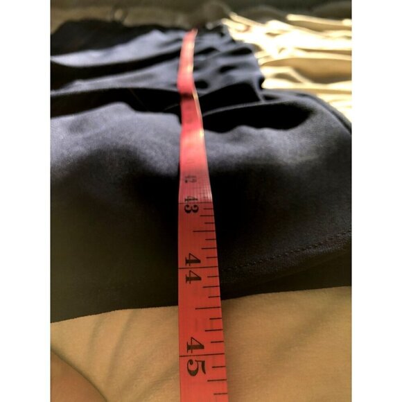 NWT Betsey Johnson Faux Wrap Dress Womens 4 Navy Blue Midi Formal Cocktail Party - Picture 10 of 10